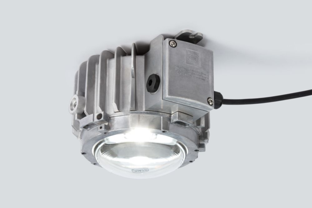 Oprawa typu spotlight (reflektor punktowy) - seria 6050/6 do zastosowania w każdej gałęzi przemysłu ciężkiego wykonana w technologii Ex de.